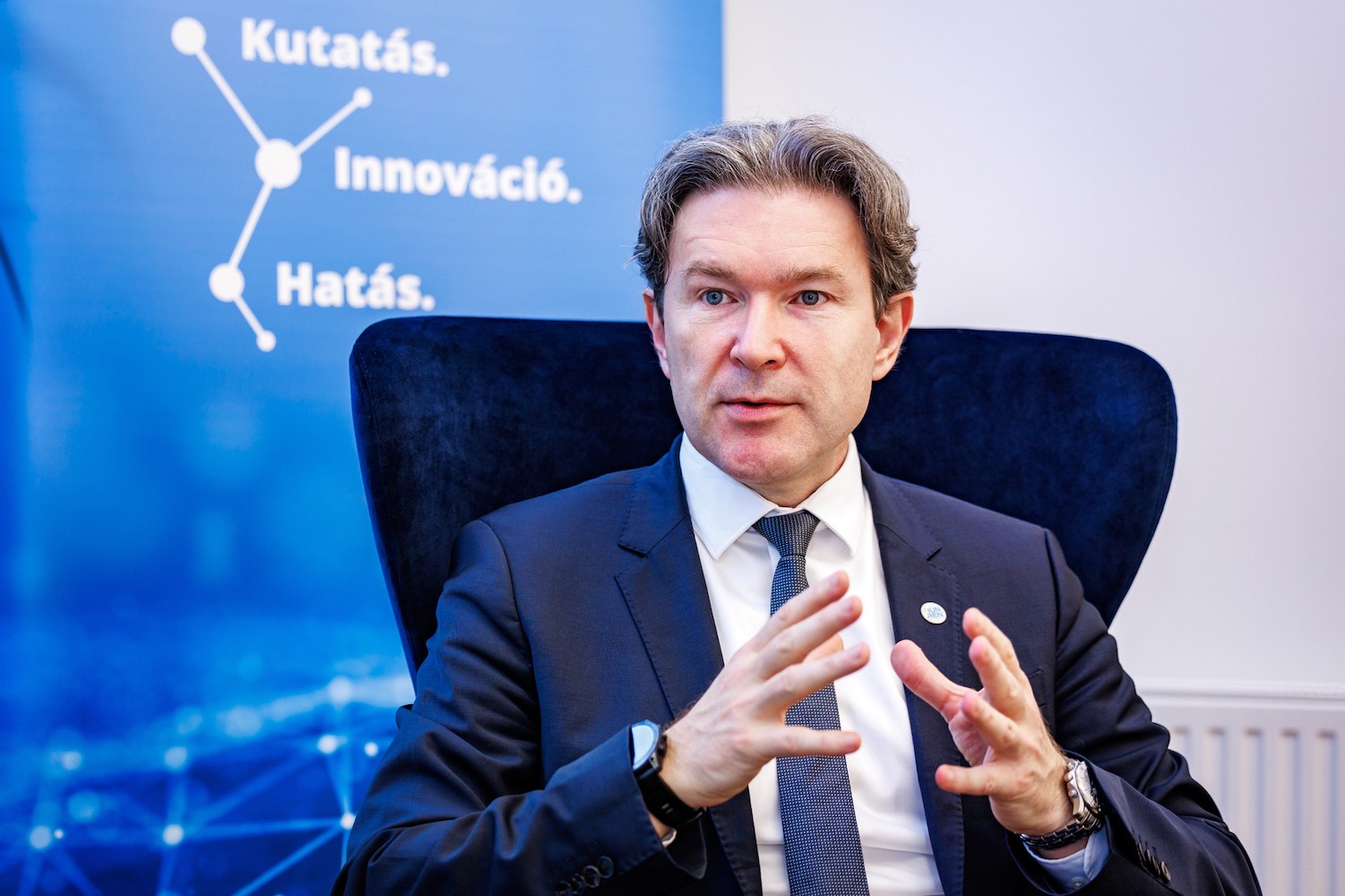 Jakab Roland, a HUN-REN vezérigazgatója, fővédnök